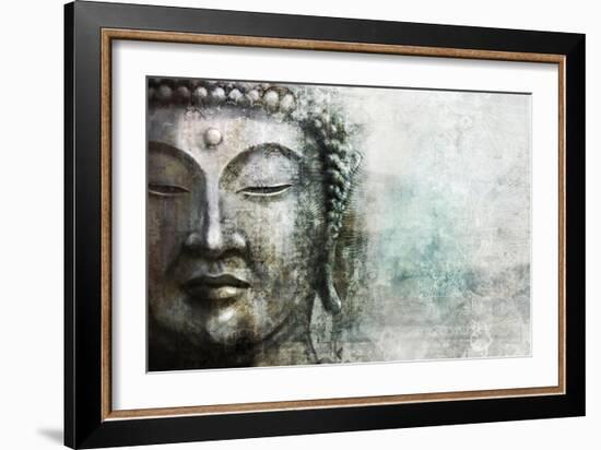 Eastern Influence 1-Ken Roko-Framed Art Print