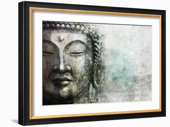 Eastern Influence 1-Ken Roko-Framed Art Print