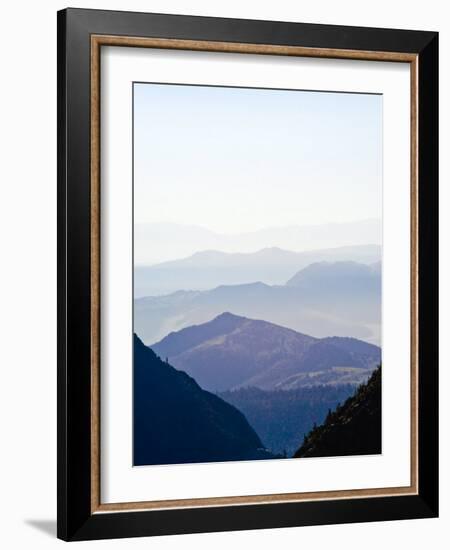 Eastern Sierra Range at Sunrise Yosemite National Park-Michael DeFreitas-Framed Photographic Print