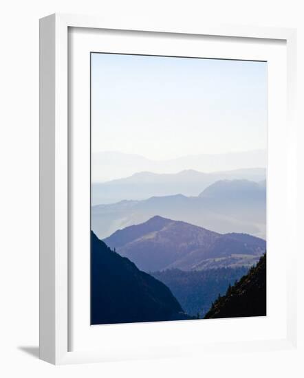 Eastern Sierra Range at Sunrise Yosemite National Park-Michael DeFreitas-Framed Photographic Print