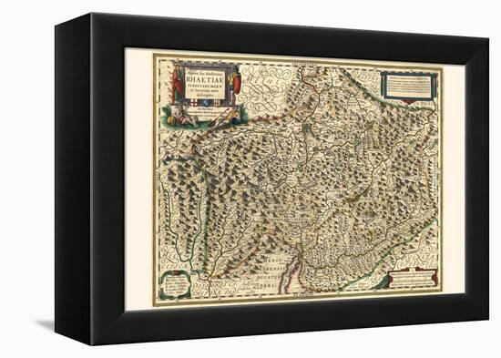 Eastern Switzerland-Willem Janszoon Blaeu-Framed Stretched Canvas