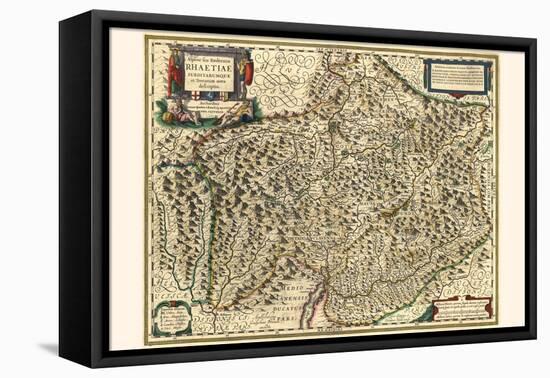 Eastern Switzerland-Willem Janszoon Blaeu-Framed Stretched Canvas