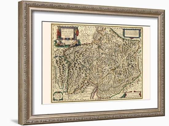 Eastern Switzerland-Willem Janszoon Blaeu-Framed Art Print