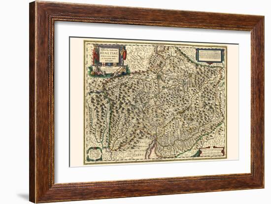 Eastern Switzerland-Willem Janszoon Blaeu-Framed Art Print