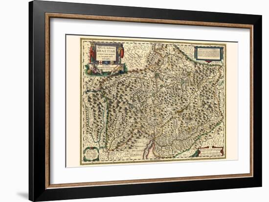 Eastern Switzerland-Willem Janszoon Blaeu-Framed Art Print