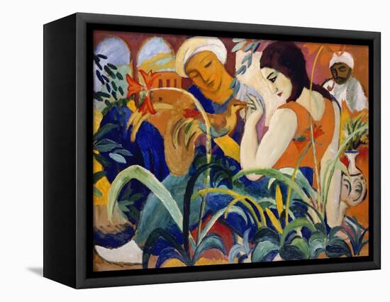 Eastern Women, 1912-Auguste Macke-Framed Premier Image Canvas