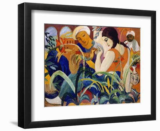 Eastern Women, 1912-Auguste Macke-Framed Giclee Print