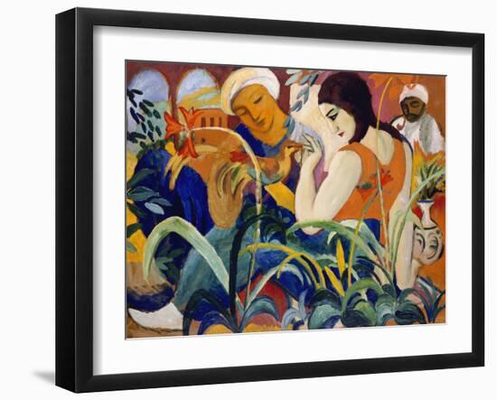 Eastern Women, 1912-Auguste Macke-Framed Giclee Print