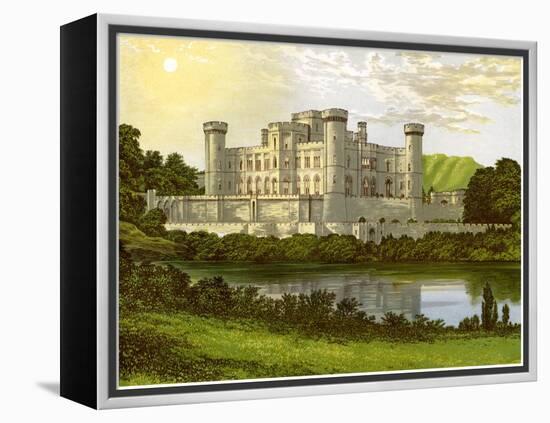 Eastnor Castle, Herefordshire, Home of Earl Somers, C1880-Benjamin Fawcett-Framed Premier Image Canvas