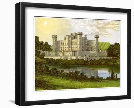 Eastnor Castle, Herefordshire, Home of Earl Somers, C1880-Benjamin Fawcett-Framed Giclee Print