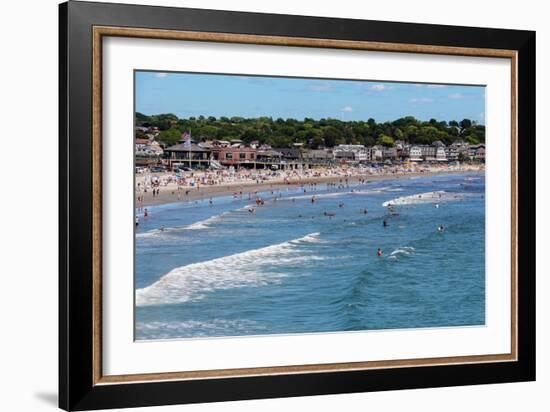 Easton's Beach Newport Rhode Island-null-Framed Photo