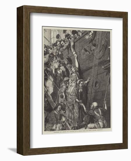 Eastward, Ho August 1857-Henry O'Neill-Framed Giclee Print