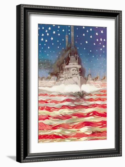 Eastward, Ho!-null-Framed Art Print