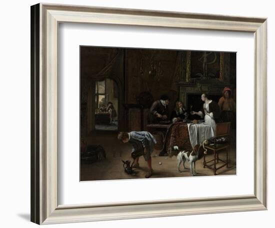 Easy Come, Easy Go, 1661-Jan Havicksz Steen-Framed Giclee Print