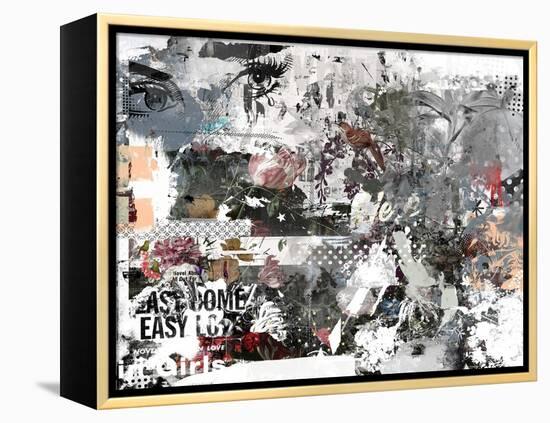 Easy Come Easy Go, 2017 (Collage on Canvas)-Teis Albers-Framed Premier Image Canvas