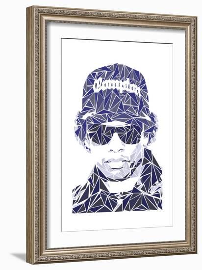 Easy E-Cristian Mielu-Framed Art Print