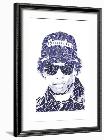 Easy E-Cristian Mielu-Framed Art Print