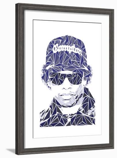 Easy E-Cristian Mielu-Framed Art Print