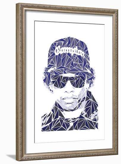 Easy E-Cristian Mielu-Framed Art Print