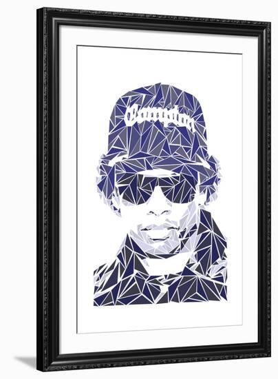 Easy E-Cristian Mielu-Framed Art Print