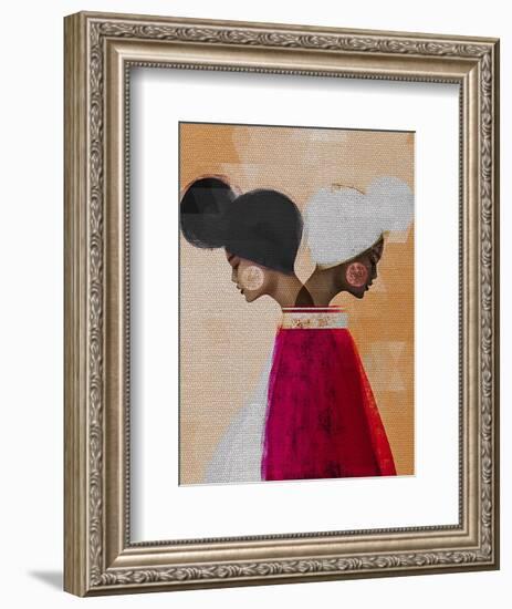 Easy Ease (Neutral)-Erin K. Robinson-Framed Art Print