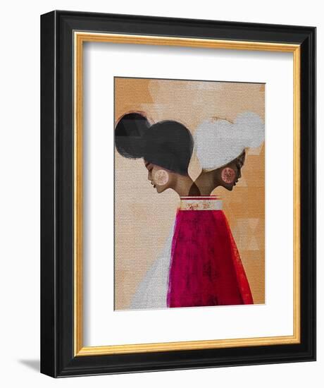 Easy Ease (Neutral)-Erin K. Robinson-Framed Art Print