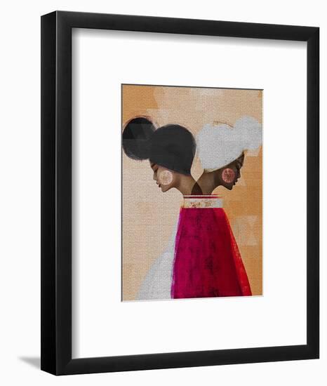 Easy Ease (Neutral)-Erin K. Robinson-Framed Art Print