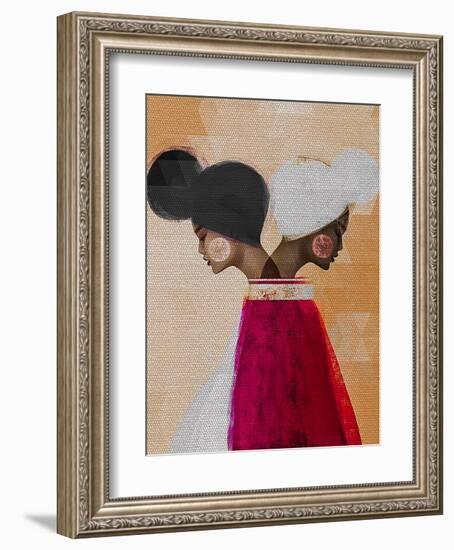 Easy Ease (Neutral)-Erin K. Robinson-Framed Art Print