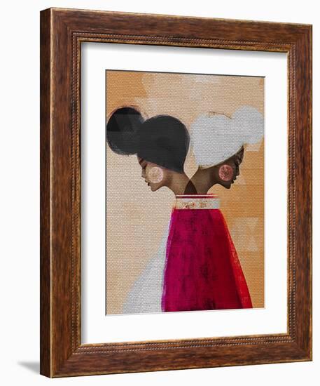 Easy Ease (Neutral)-Erin K. Robinson-Framed Art Print