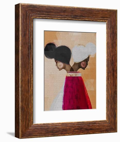 Easy Ease (Neutral)-Erin K. Robinson-Framed Premium Giclee Print