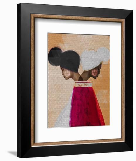 Easy Ease (Neutral)-Erin K. Robinson-Framed Premium Giclee Print