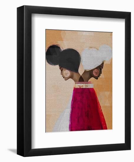 Easy Ease (Neutral)-Erin K. Robinson-Framed Premium Giclee Print