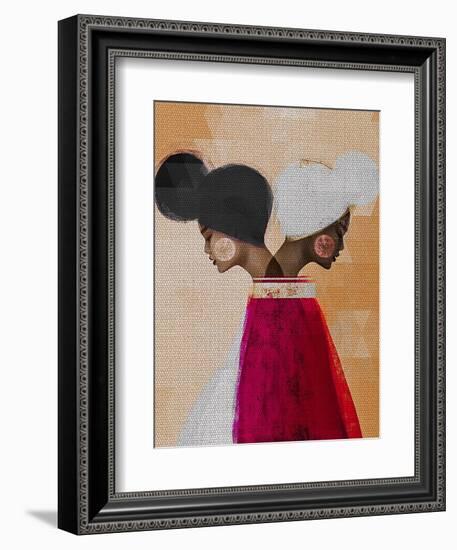 Easy Ease (Neutral)-Erin K. Robinson-Framed Art Print