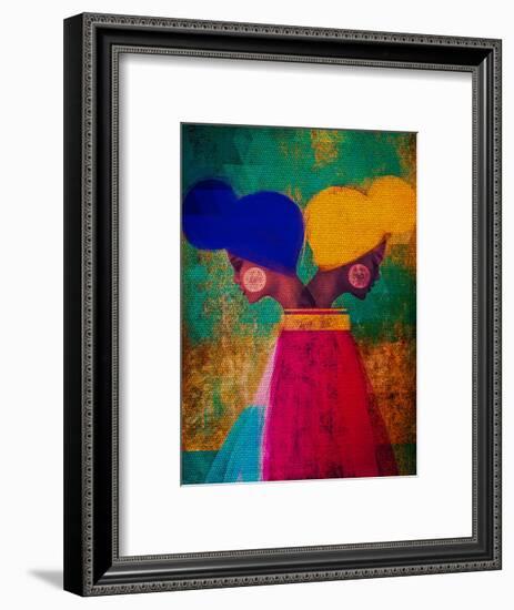 Easy Ease (Vibrant)-Erin K. Robinson-Framed Premium Giclee Print