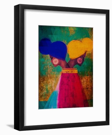 Easy Ease (Vibrant)-Erin K. Robinson-Framed Premium Giclee Print