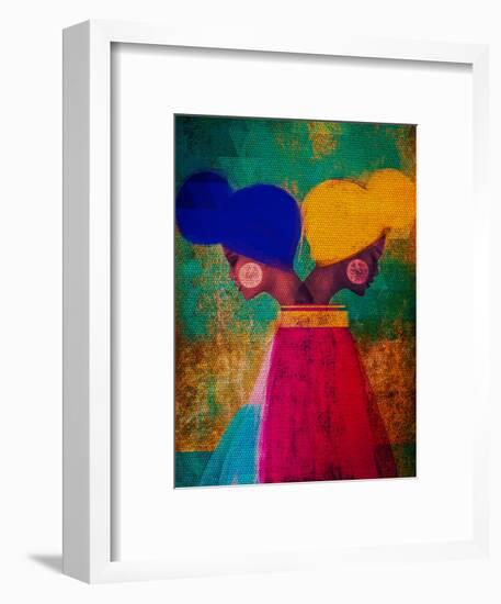 Easy Ease (Vibrant)-Erin K. Robinson-Framed Premium Giclee Print