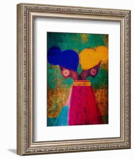 Easy Ease (Vibrant)-Erin K. Robinson-Framed Premium Giclee Print