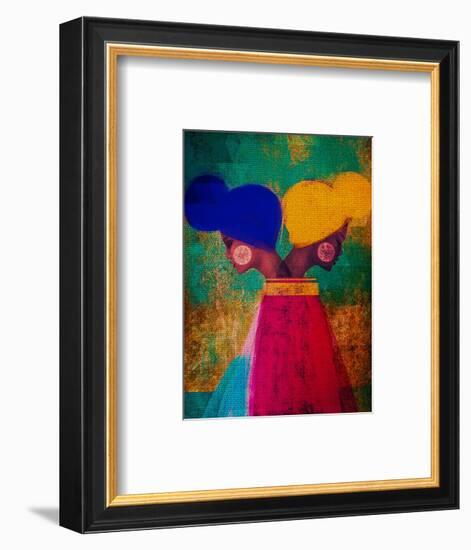 Easy Ease (Vibrant)-Erin K. Robinson-Framed Premium Giclee Print