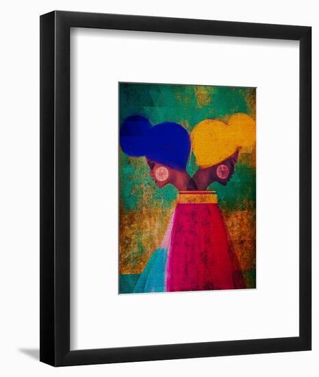 Easy Ease (Vibrant)-Erin K. Robinson-Framed Art Print