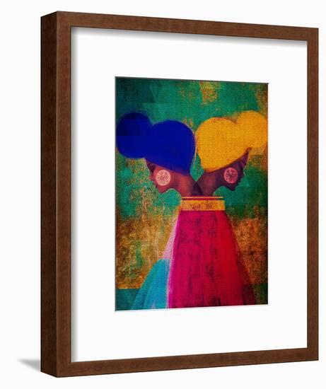 Easy Ease (Vibrant)-Erin K. Robinson-Framed Art Print