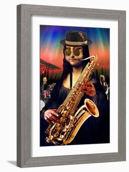 Easy Listening-Barry Kite-Framed Art Print