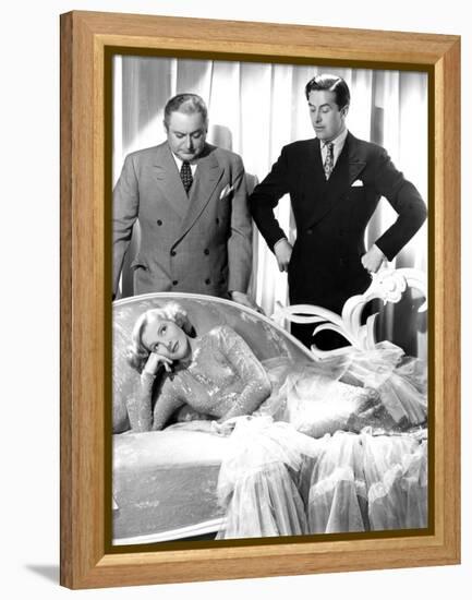Easy Living, Edward Arnold, Jean Arthur, Ray Milland, 1937-null-Framed Stretched Canvas