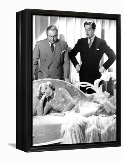 Easy Living, Edward Arnold, Jean Arthur, Ray Milland, 1937-null-Framed Stretched Canvas