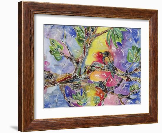 Easy On Sunday Morning-Lauren Moss-Framed Giclee Print