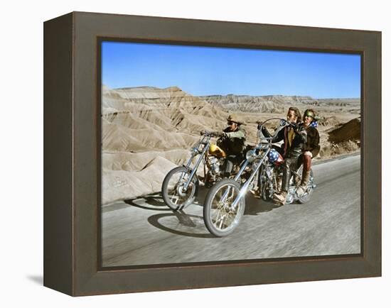 Easy Rider, Dennis Hopper, Peter Fonda, 1969-null-Framed Stretched Canvas