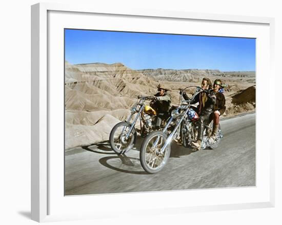 Easy Rider, Dennis Hopper, Peter Fonda, 1969-null-Framed Photo