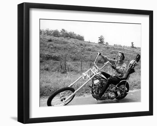 Easy Rider, Peter Fonda, 1969-null-Framed Photo