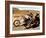 Easy Rider, Peter Fonda, Dennis Hopper, 1969-null-Framed Photo