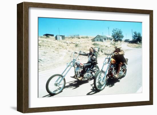 Easy Rider, Peter Fonda, Dennis Hopper, 1969-null-Framed Premium Photographic Print