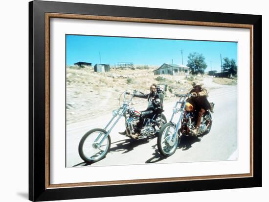 Easy Rider, Peter Fonda, Dennis Hopper, 1969-null-Framed Premium Photographic Print